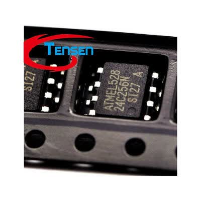 10Pcs/Lot 24C256 AT24C256 AT24C256N-10PU-2.7 SOP-8 2-Wire Serial EEPROM 256K BIT